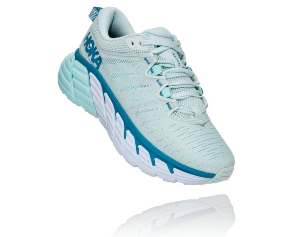 Hoka One One Gaviota 3 Womens UK - Blue Road Running Shoes - IUQDO1483